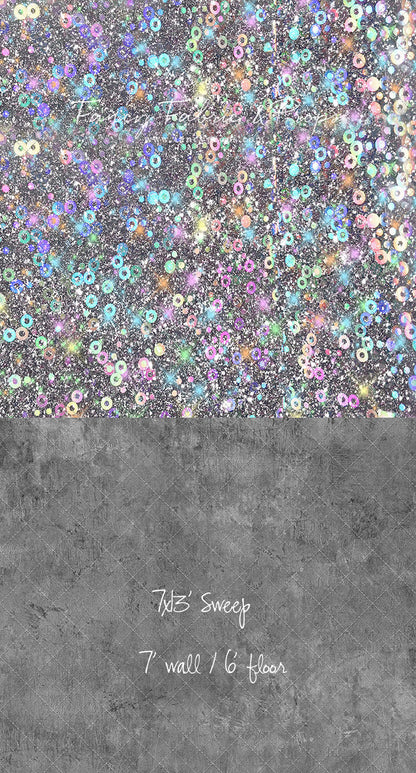 Cosmic Celebration - With Street Pavement Floor Sweep Option