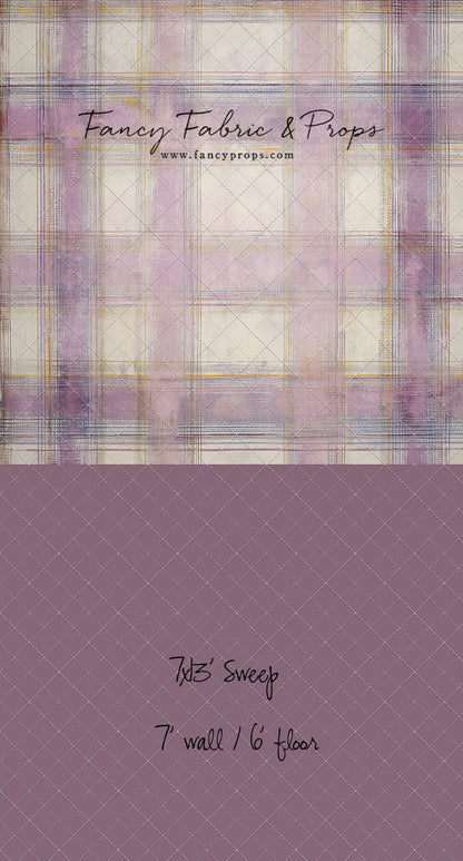 Cottage Plaid - With Sweep Option