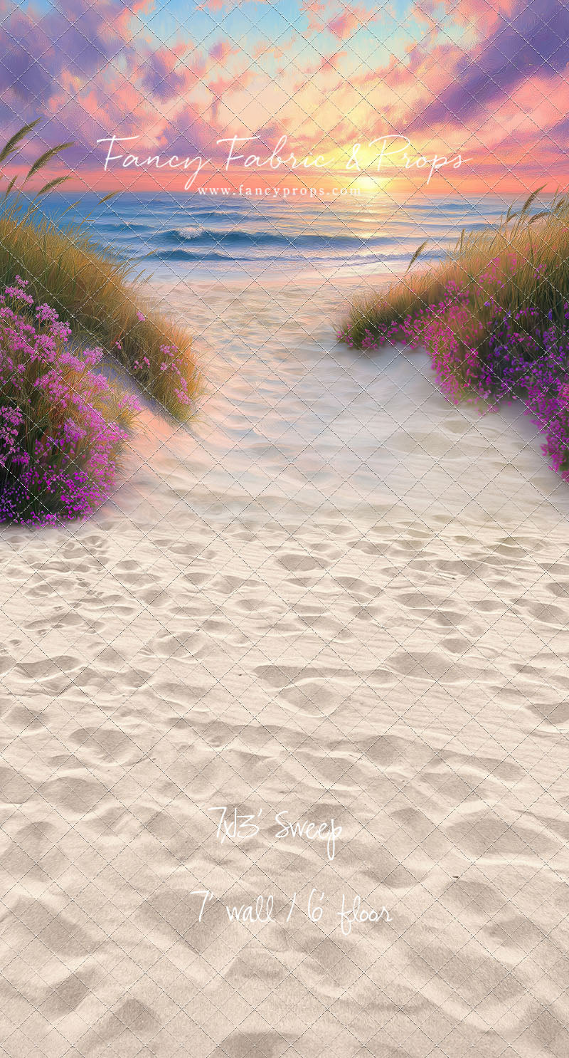 Cotton Candy Coastline - With Sweep Option