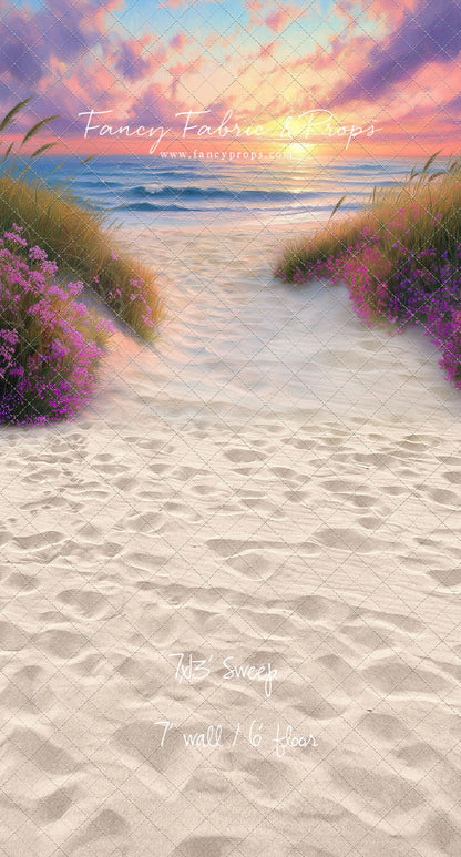 Cotton Candy Coastline - With Sweep Option