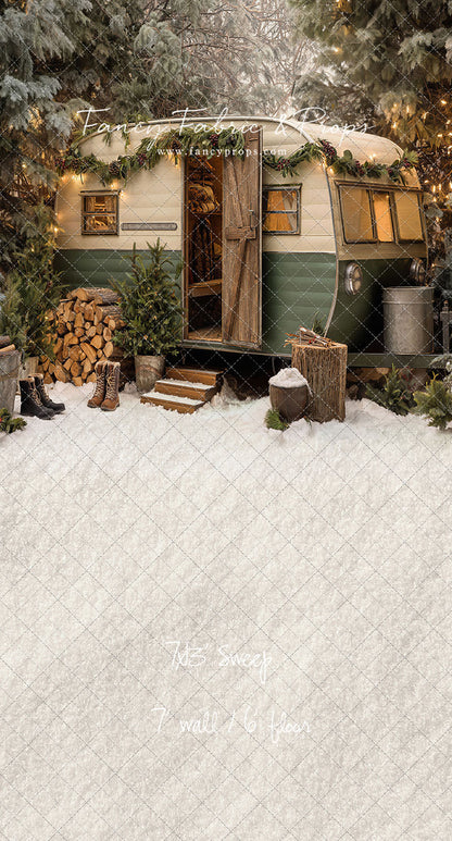 Cozy Camper Christmas - with Sweep Option