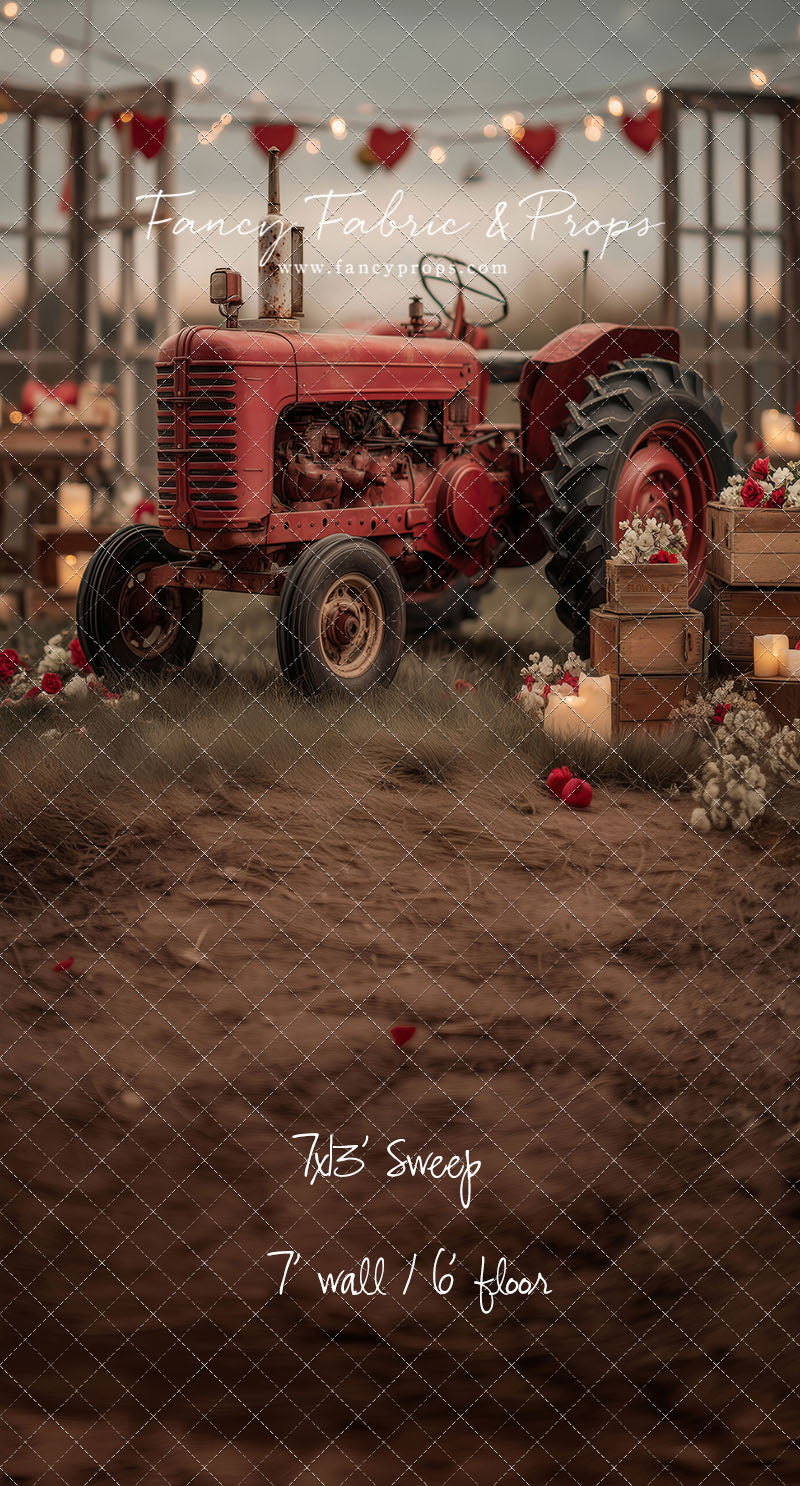 Crimson Courtship Lane - With Sweep Option