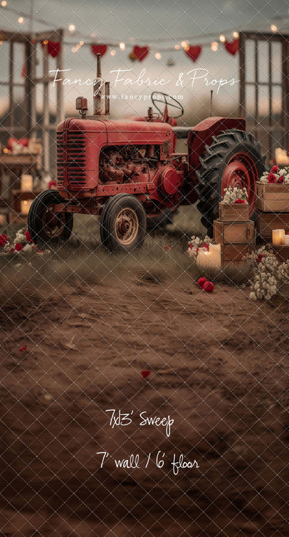 Crimson Courtship Lane - With Sweep Option