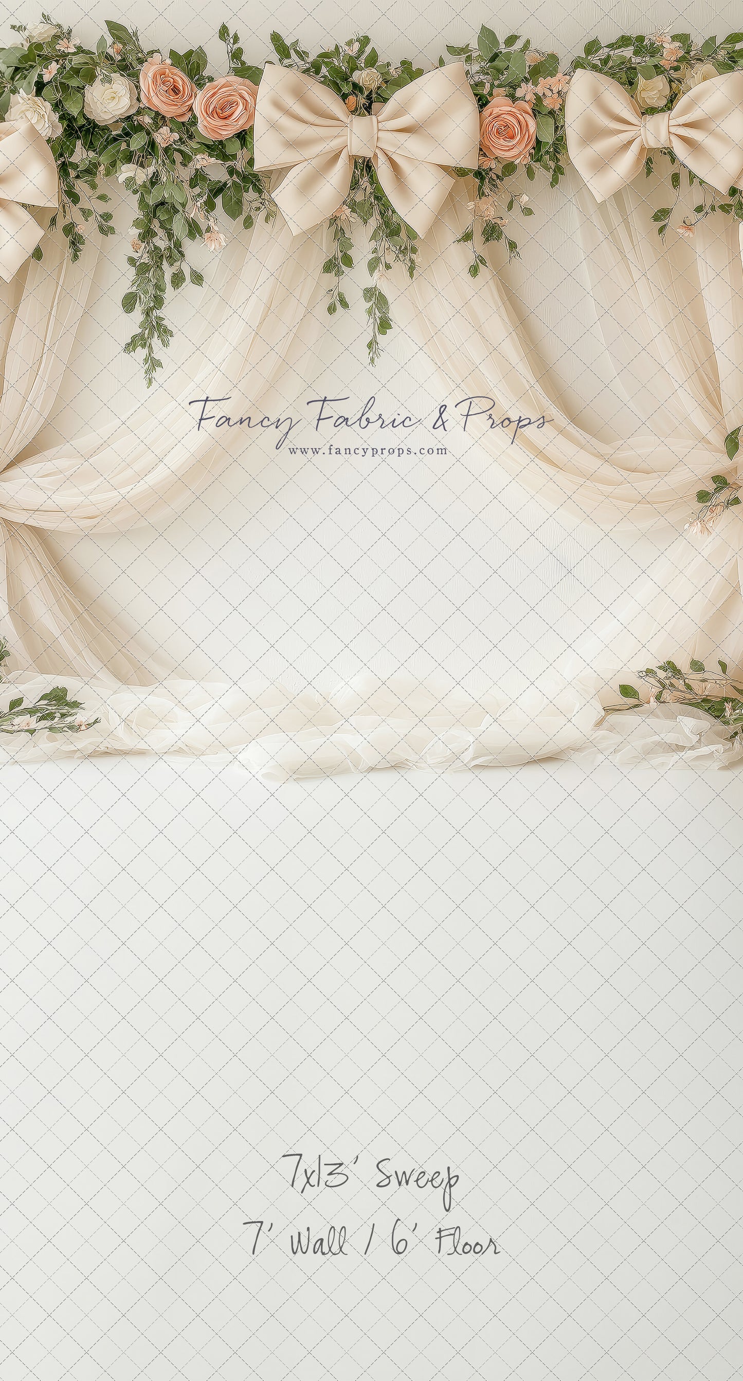 Delicate Bloomscape  - With Sweep Option