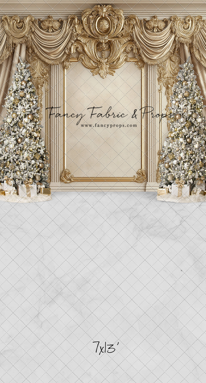 Elegant Golden Noel - with Sweep Option