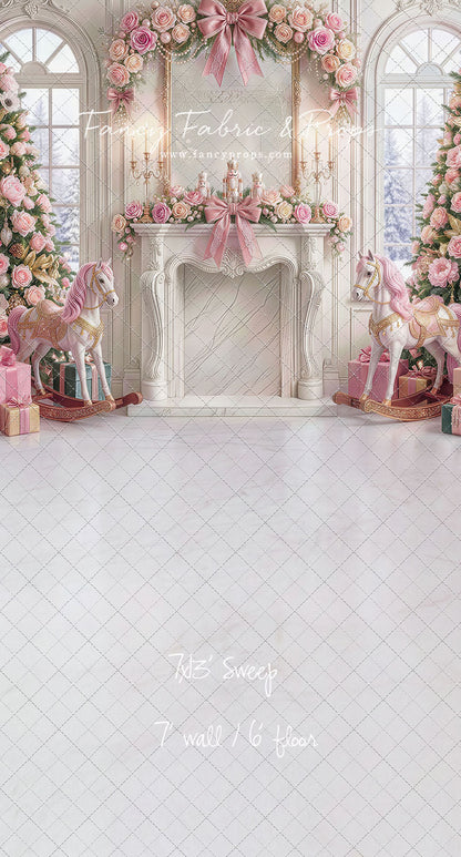 Enchanted Blush Christmas - with Sweep Option