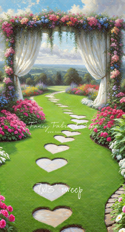 Enchanted Garden Romance - With Sweep Option