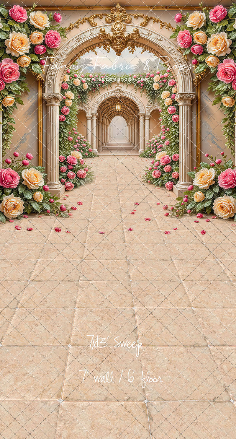 Enchanted Rose Corridor - With Sweep Option