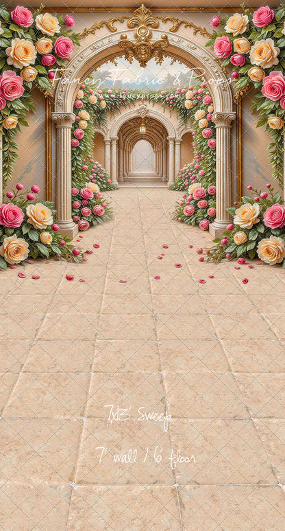 Enchanted Rose Corridor - With Sweep Option