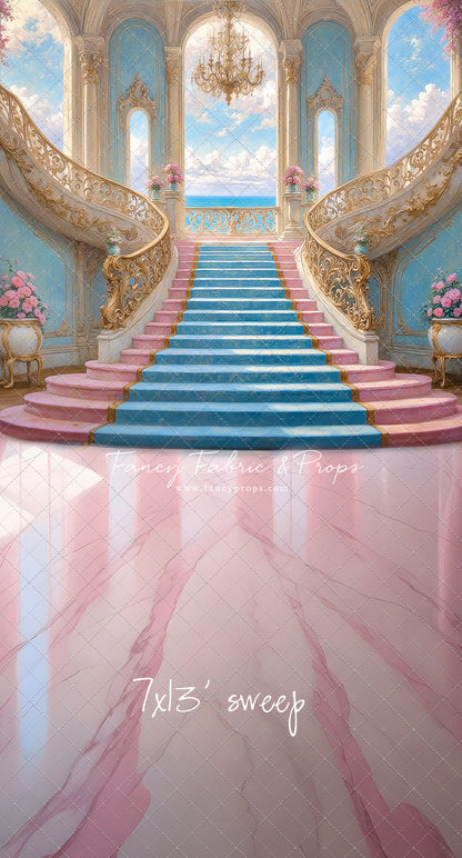 Enchanting Pastel Staircase - With Sweep Option