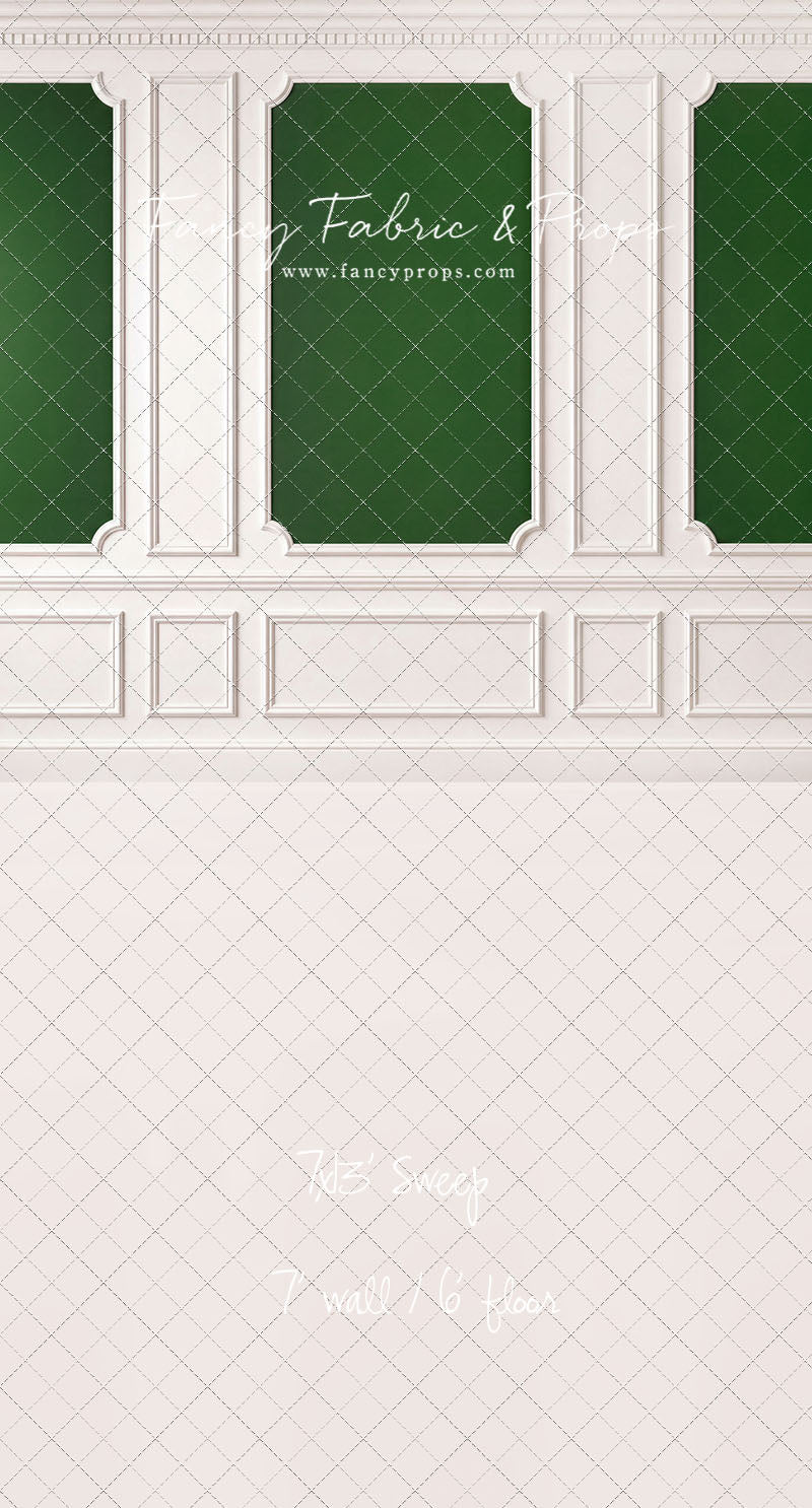 Evergreen Wainscoting - With Sweep Option