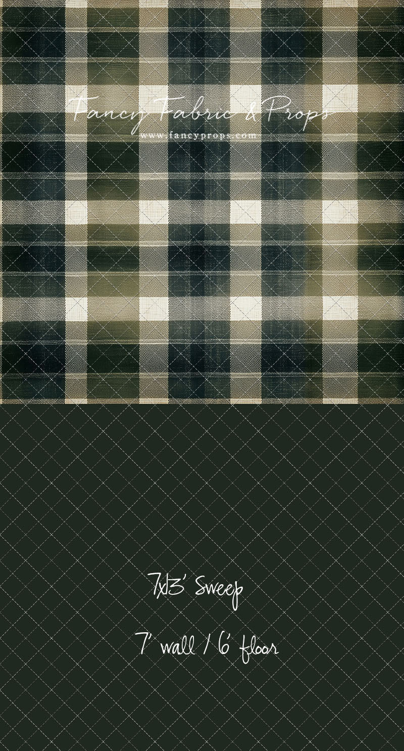 Forest Lodge Plaid - With Sweep Option