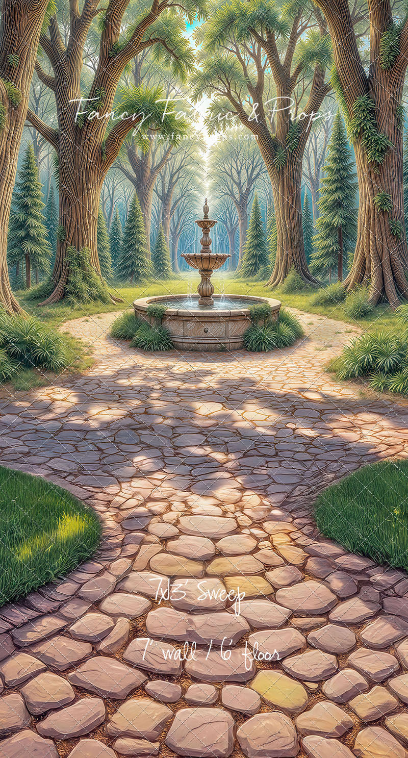 Fountain of the Enchanted Grove - With Sweep Option