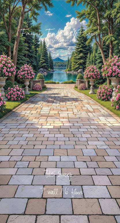 Garden By The Blue Lake - With Sweep Option