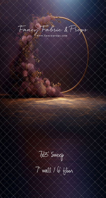 Gilded Plum Aura - With Sweep Option