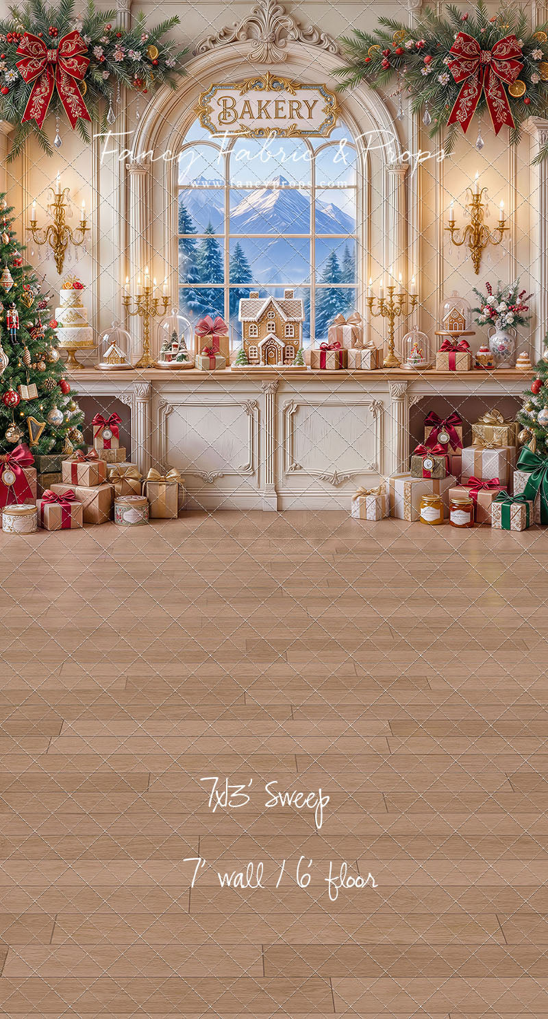 Gingerbread Wishes Bakery - With Sweep Option