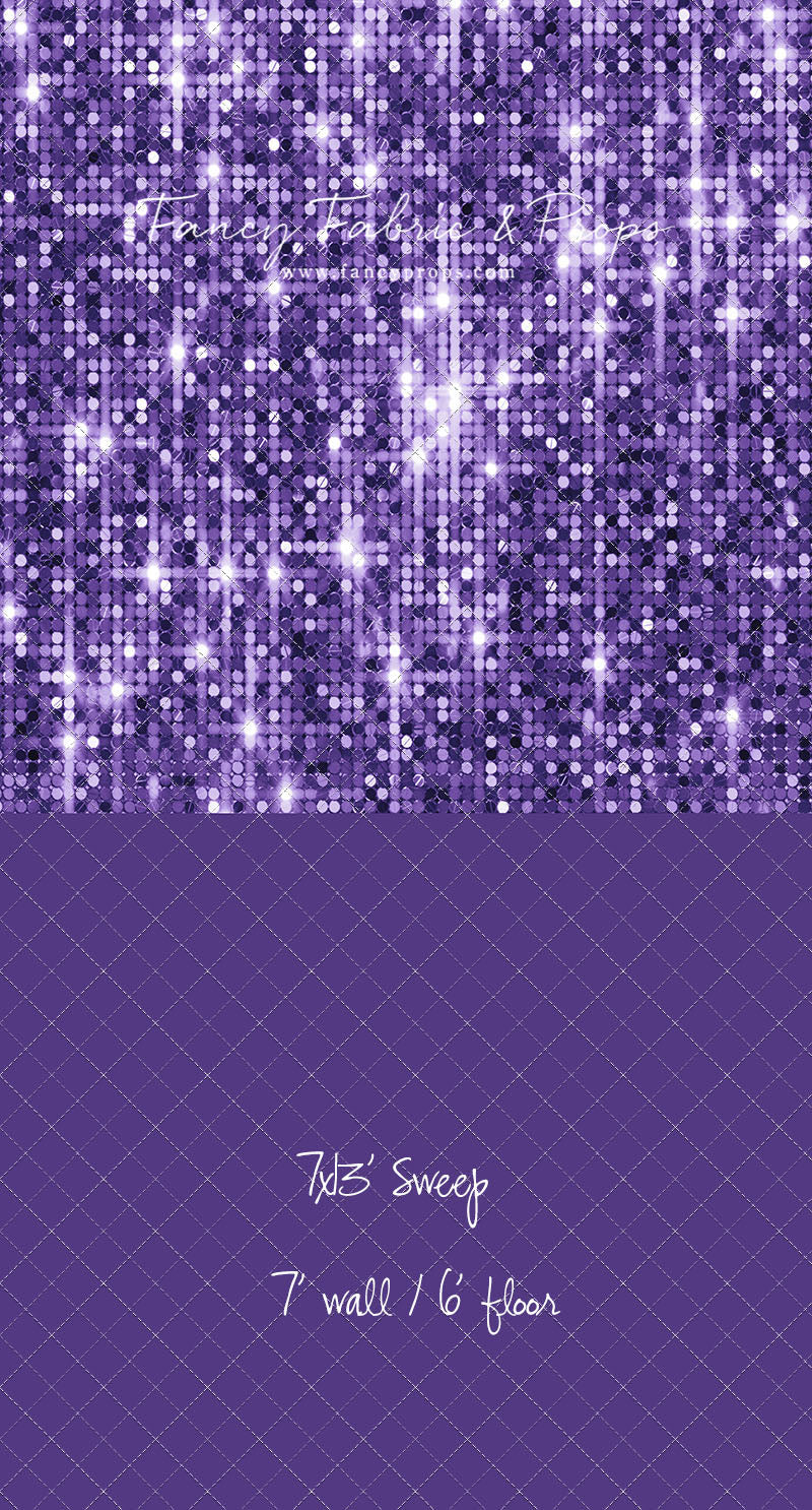 Glimmer Grape - With Solid Floor Sweep Option