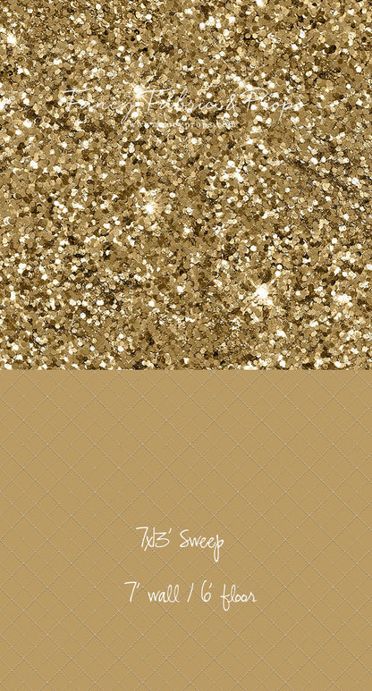 Glittering Gold Rush - With Sweep Option