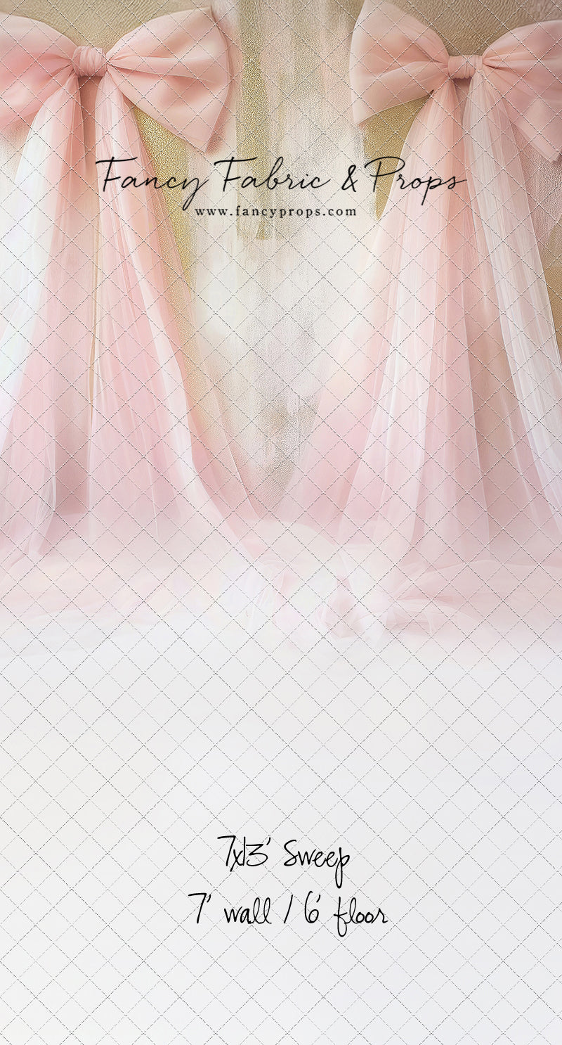 Golden Blush Bows - With Sweep Option