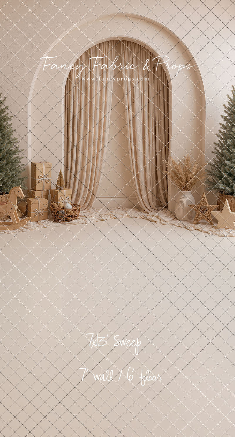 Golden Noel Arch - With Sweep Option