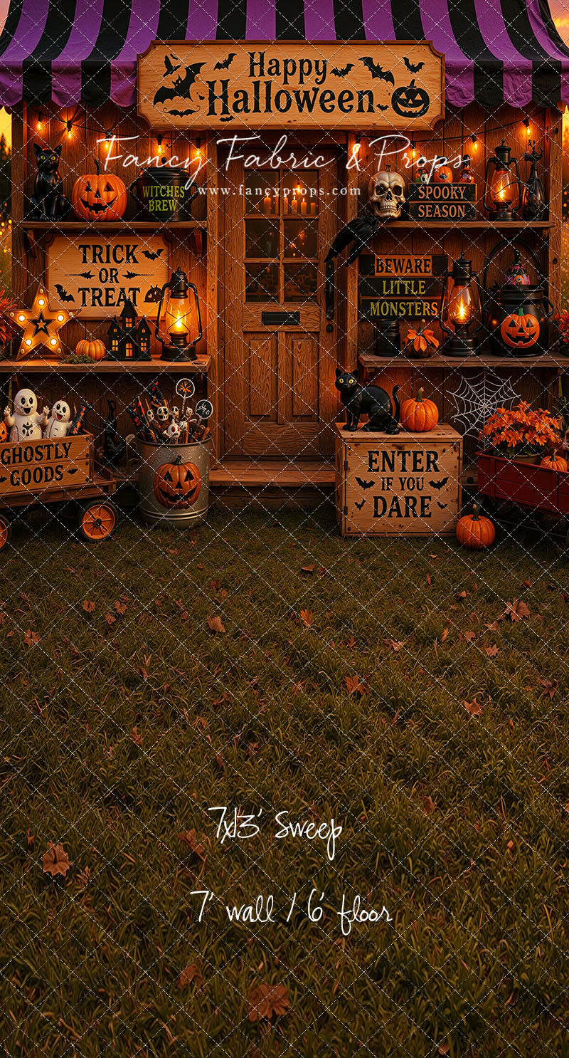 Haunted Harvest Stand - with Sweep Option