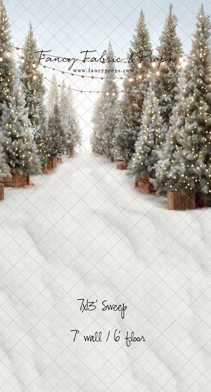 Holiday Tree Lot - with Sweep Option