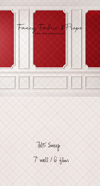 Holiday Wainscoting - With Sweep Option
