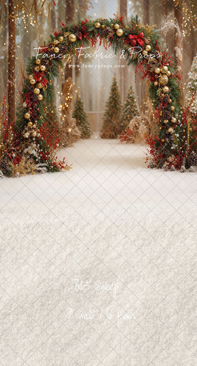 Holly & Pine Archway - With Sweep Option