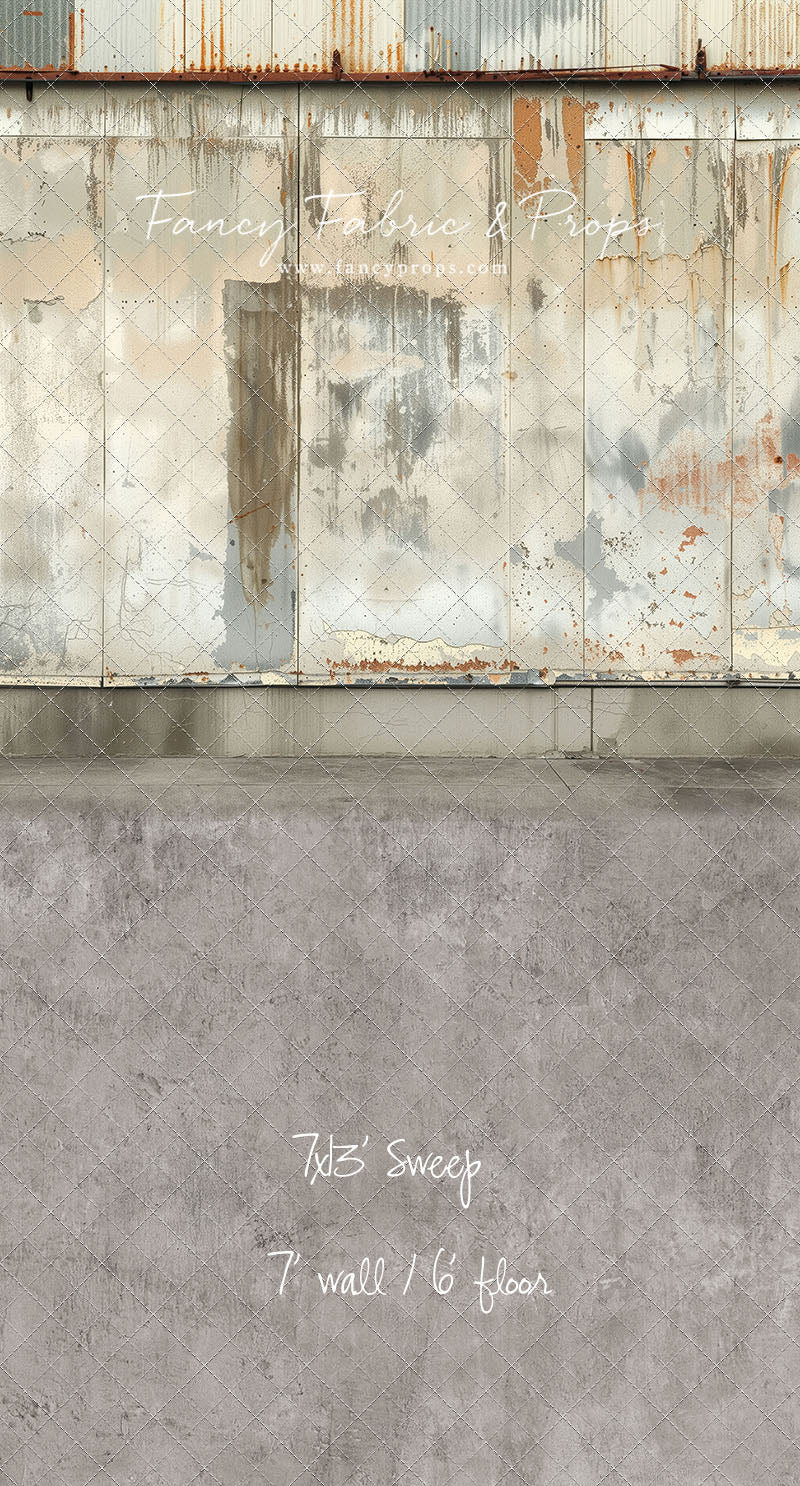 Industrial Fade Wall - With Sweep Option