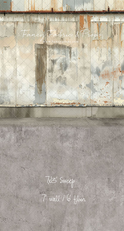 Industrial Fade Wall - With Sweep Option