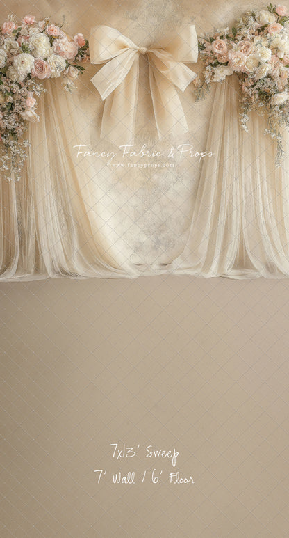 Ivory Bow Harmony  - With Sweep Option