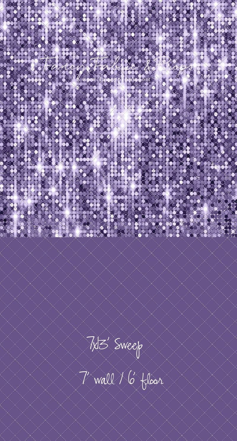 Lavender Lights - With Solid Floor Sweep Option