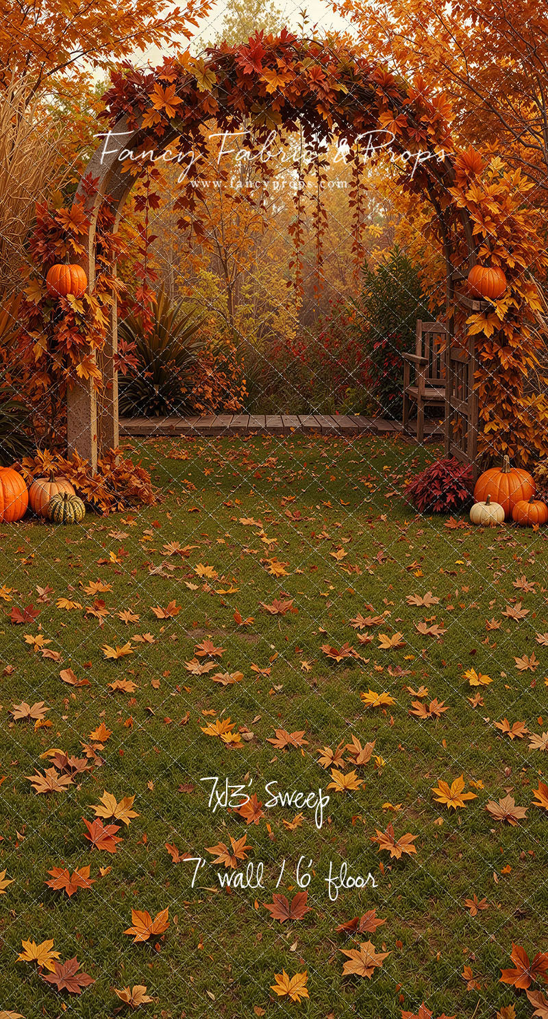 Leaves of Gold Garden - With Sweep Option