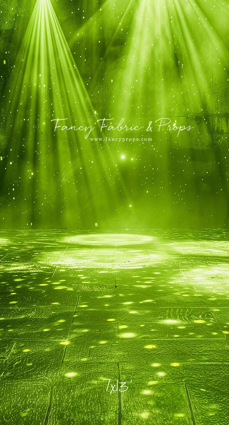 Lime Stage Lights - Sweep Sizes Only