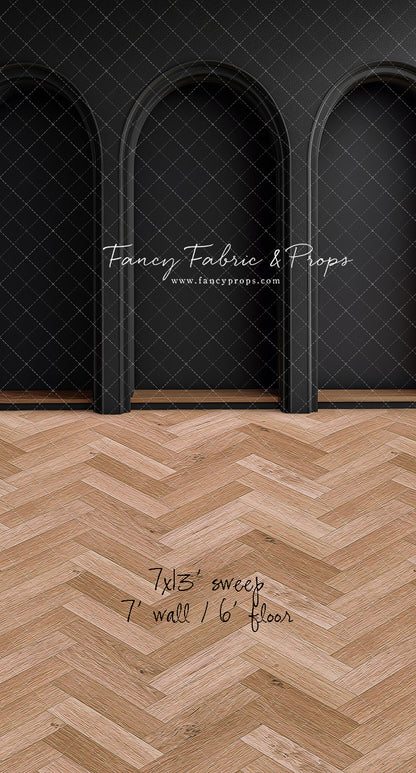 Matte Noir Arches - With Sweep Option