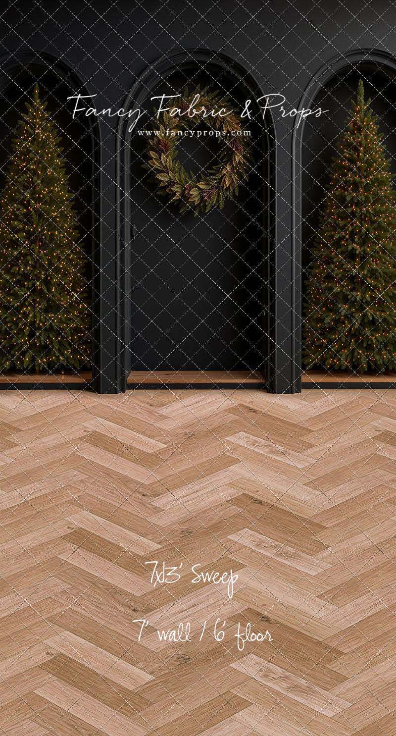 Matte Noir Holiday - with Sweep Option