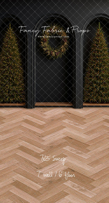 Matte Noir Holiday - with Sweep Option