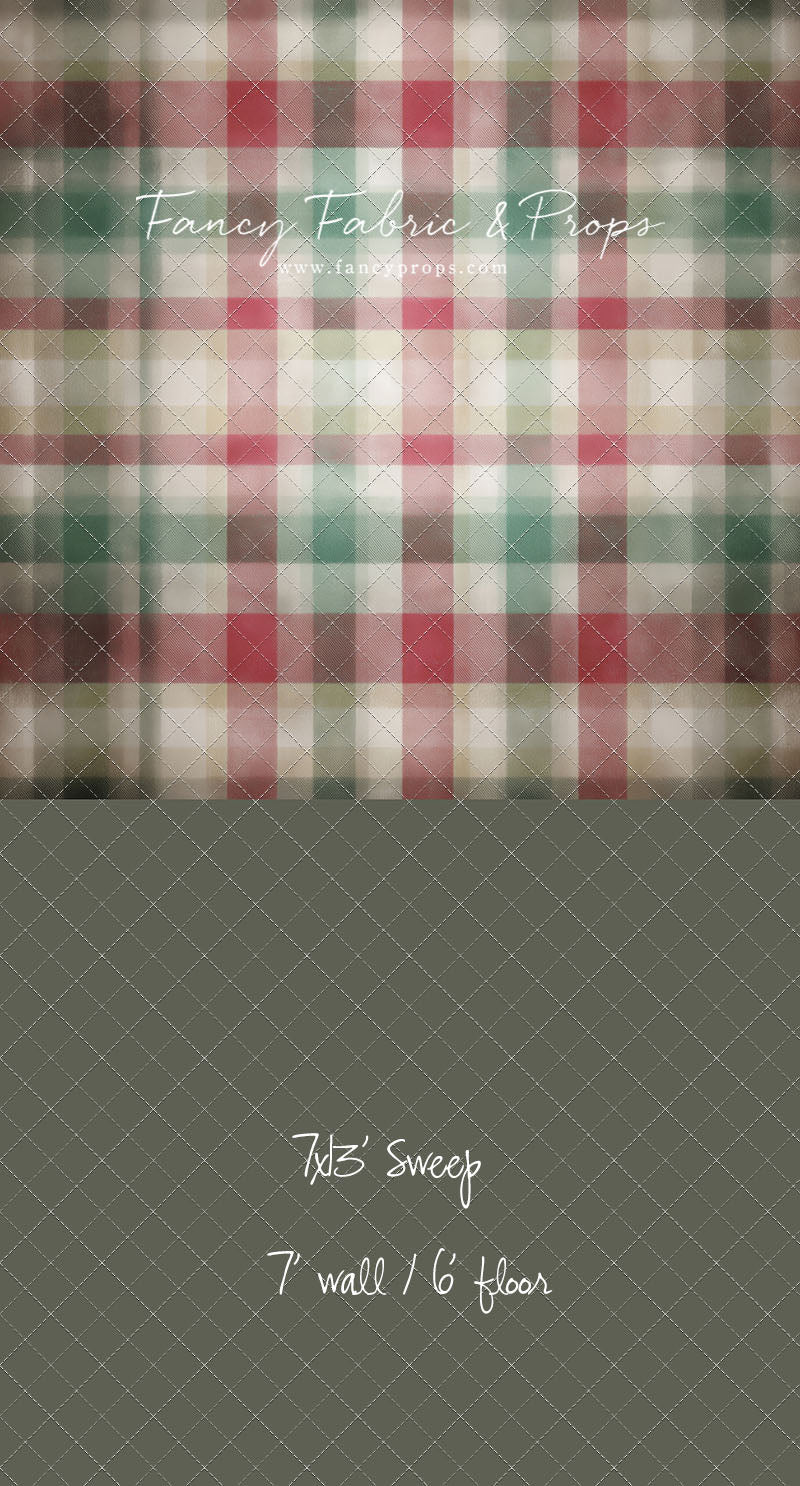 Merry Morning Plaid - With Sweep Option