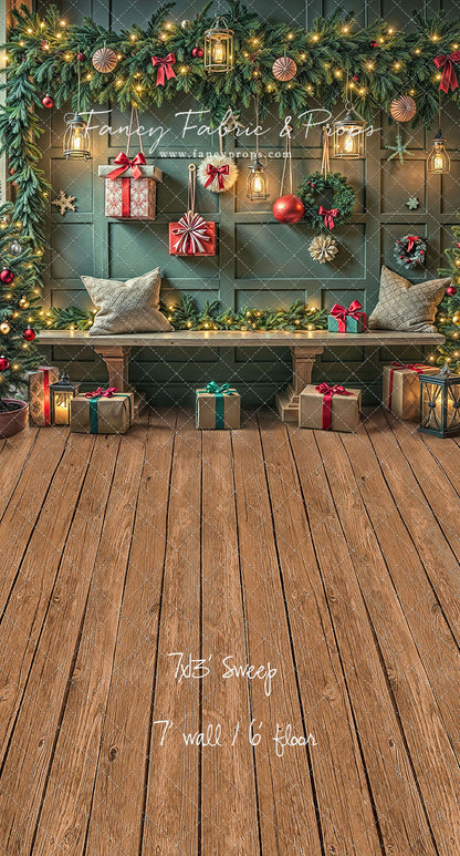Merry & Bright Bench - with Sweep Option