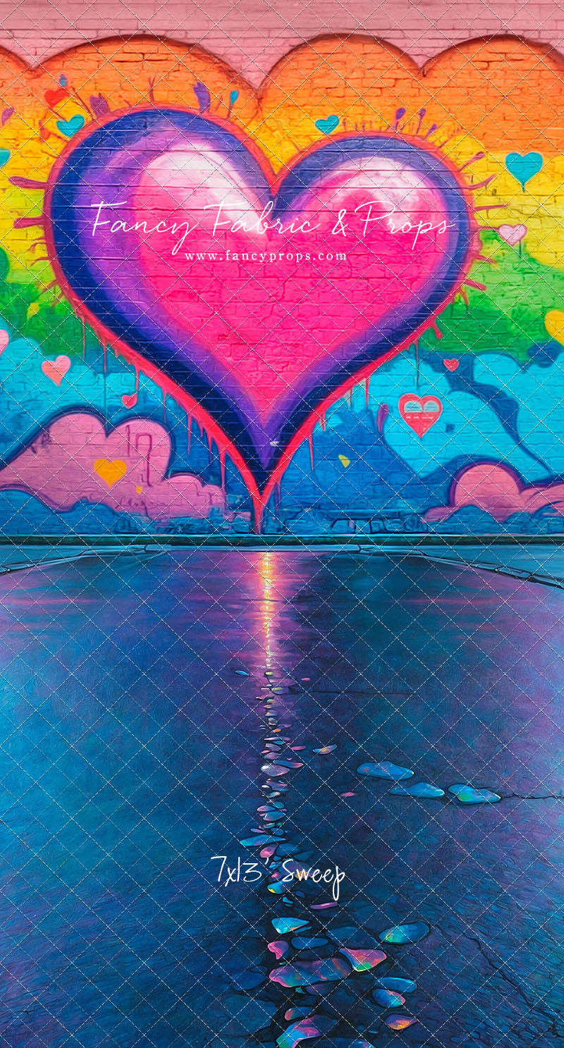 My Heart Is On The Wall - With Sweep Option