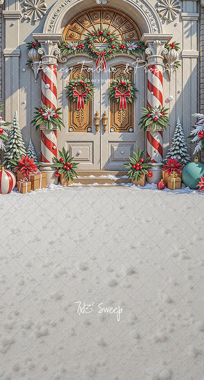North Pole Manor Gates - with Sweep Option