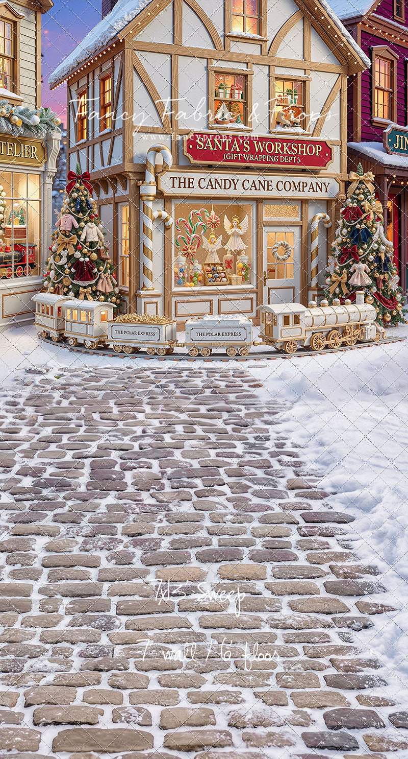 North Pole Village  - with Sweep Option