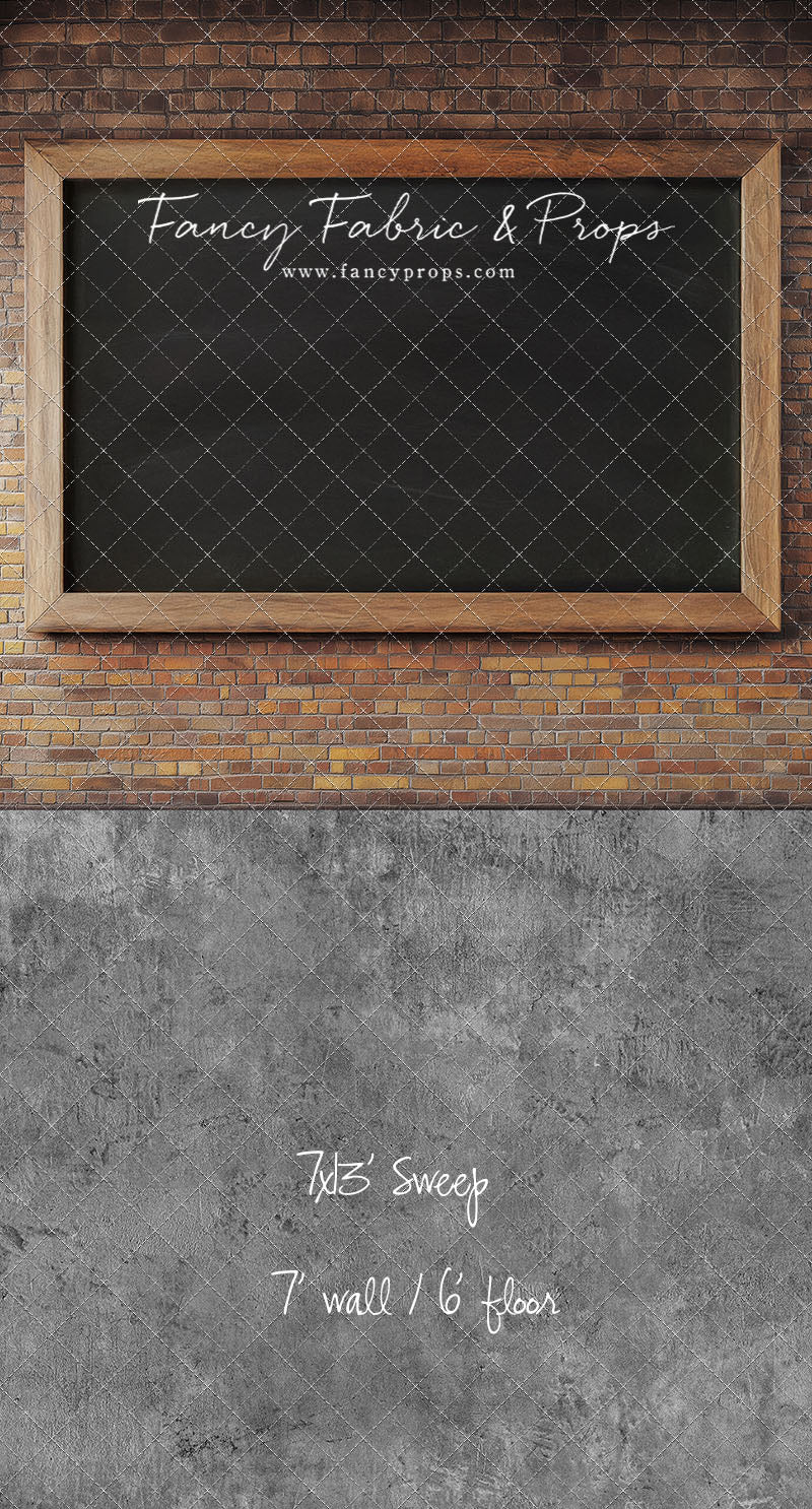 Old School Slate - With Sweep Option