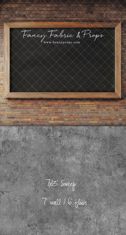 Old School Slate - With Sweep Option