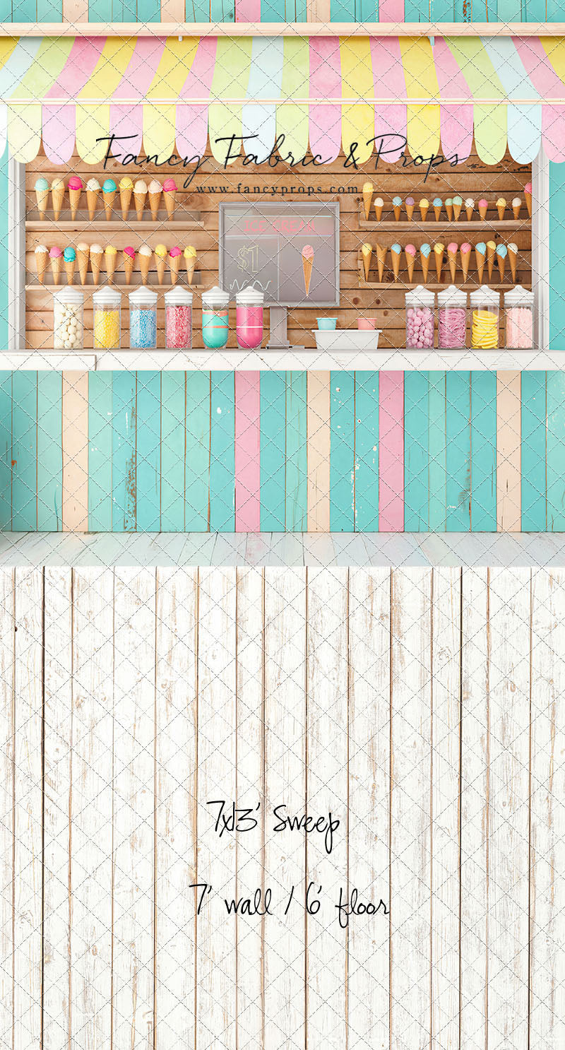 Pastel Scoop Shop - With Sweep Option