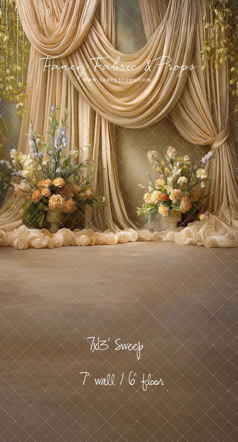 Petal Veil - With Sweep Option
