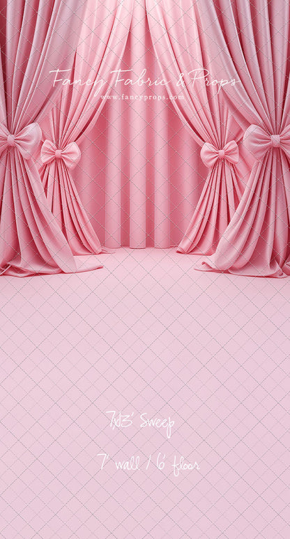 Pink Bow Drama - With Sweep Option
