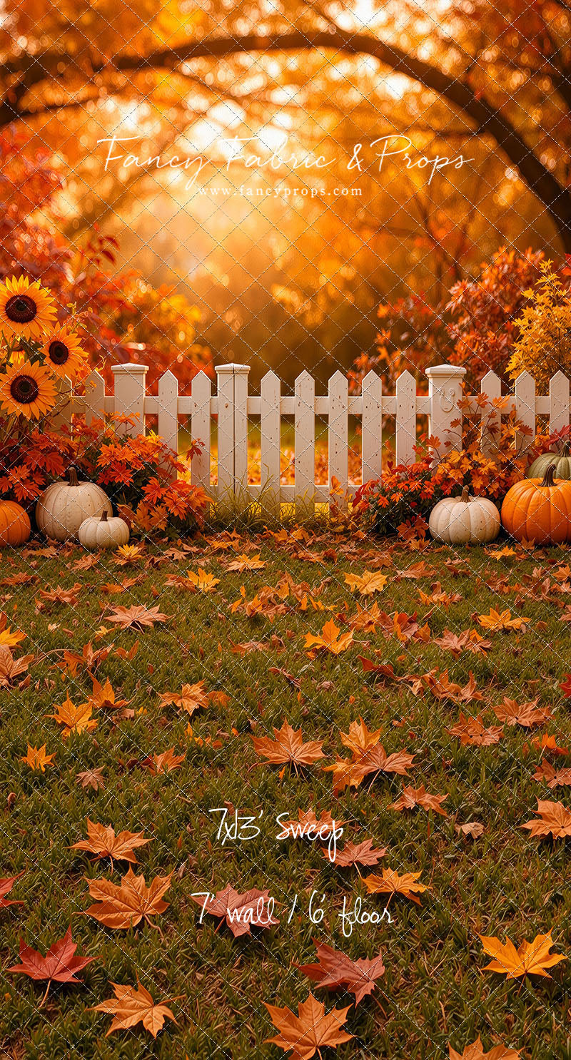 Pumpkin Patch Garden - With Sweep Option