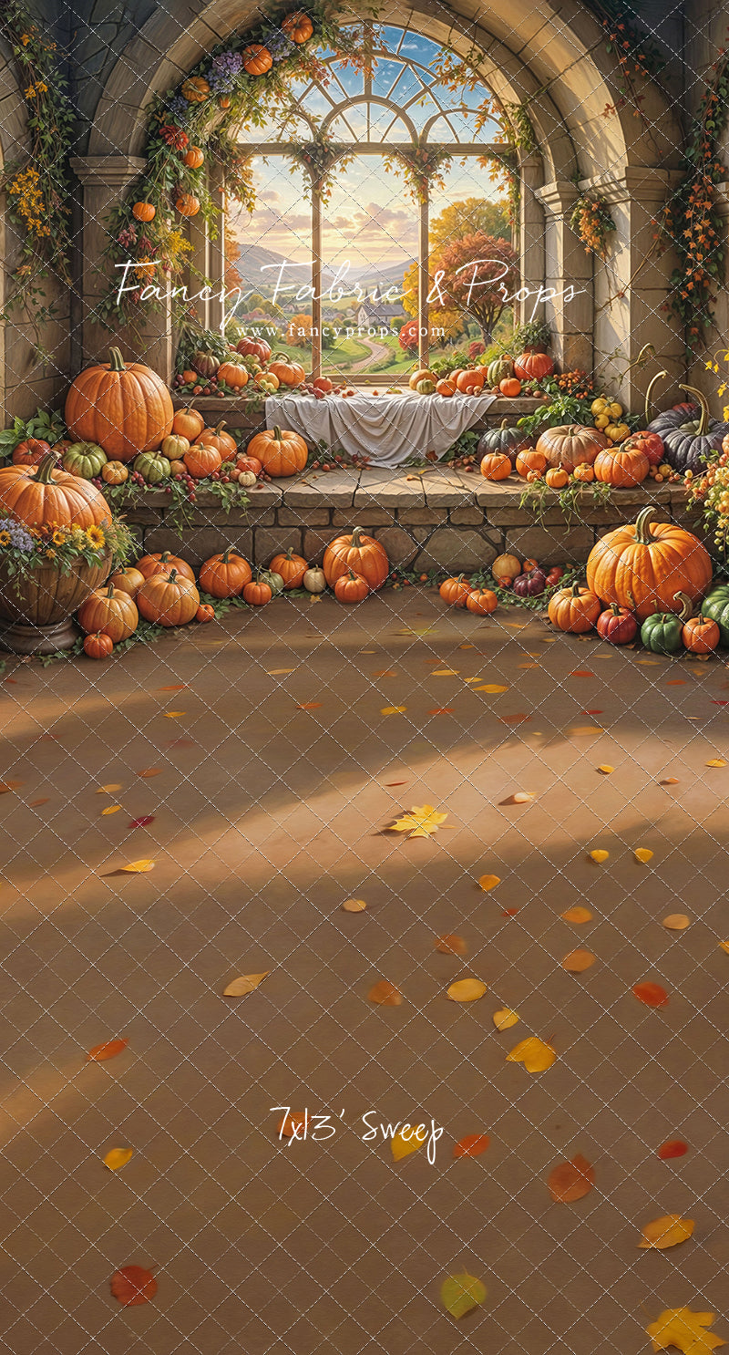 Pumpkin Patch Paradise - With Sweep Option