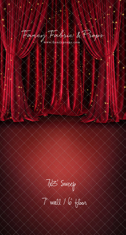 Red Carpet Glam - With Sweep Option